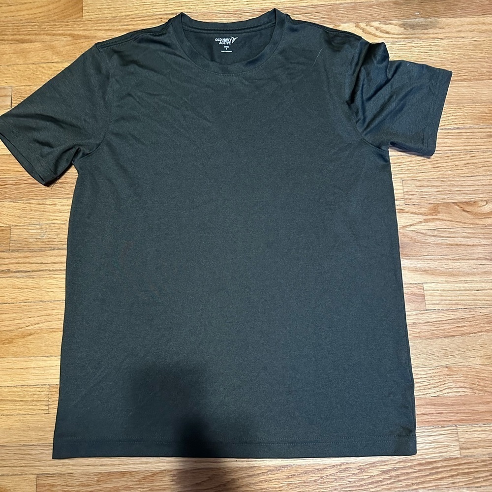 Old Navy Men's Dark Green Short Sleeve Tee